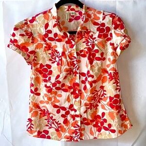ST JOHNS BAY Petite Button Down Shirt